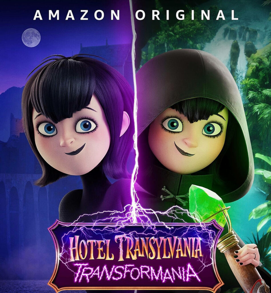 Vibrant Mavis Wallpaper: Classic & Transformed Styles from *Hotel Transylvania*