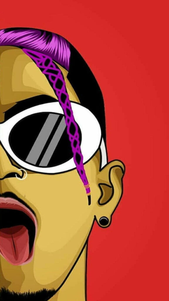 Vibrant Mc Stan Vector Art Wallpaper - Bold Colors & Modern Design
