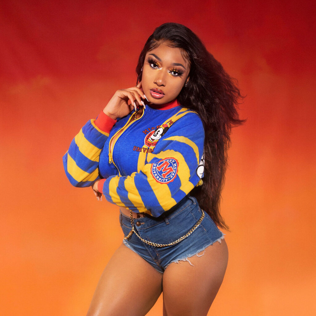 Vibrant Megan Thee Stallion Wallpaper: Bold Colors & Style
