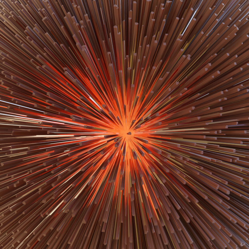 Vibrant Metallic Stripe Wallpaper - 3200x3200 Abstract Background