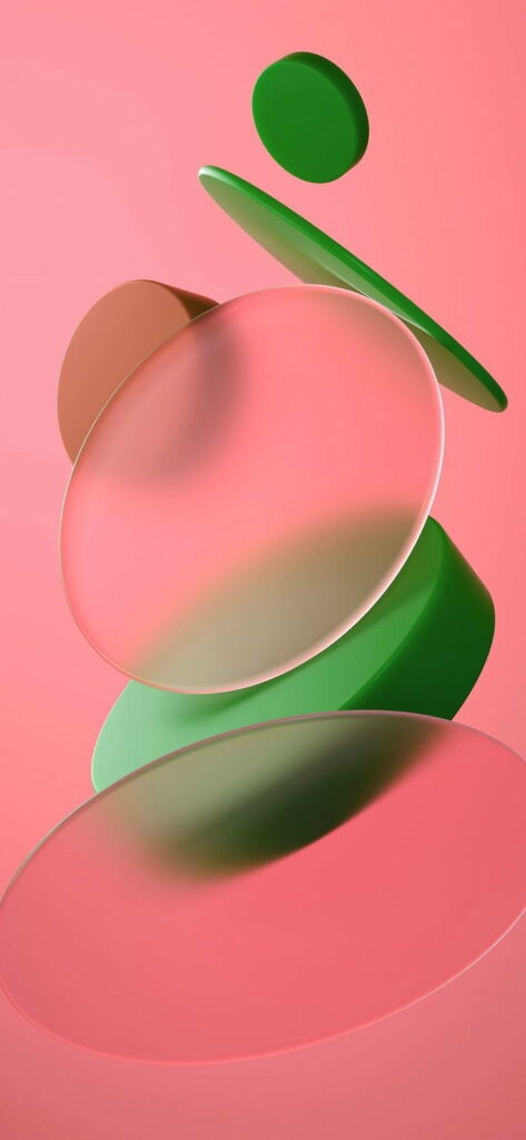 Colorful Miui Flow: A Vibrant Abstract HD Phone Wallpaper Background