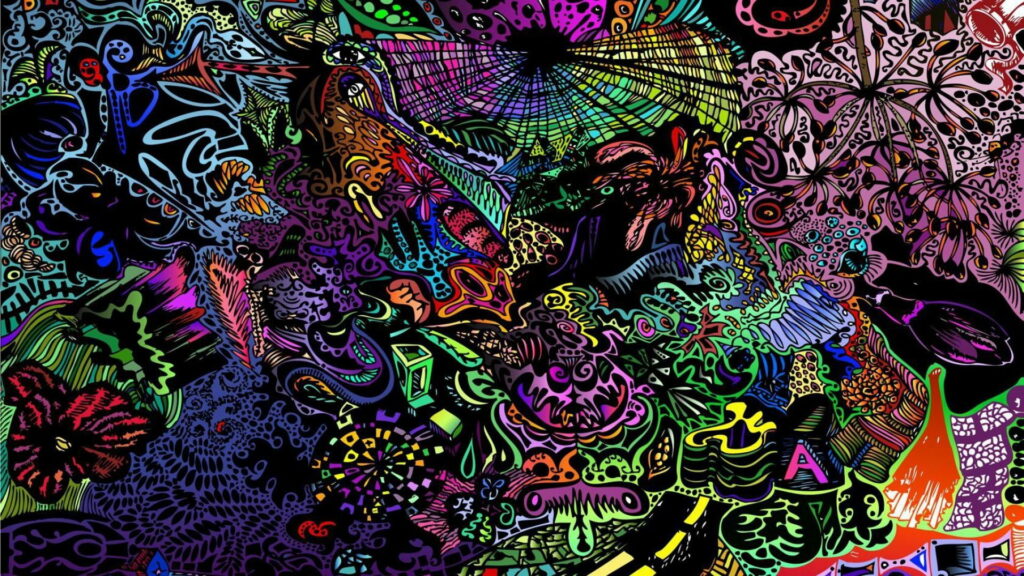 Vibrant Mobile Art: A Pop Art Inspired, Multi-Colored Masterpiece for HD Wallpaper Background in Art and Craft