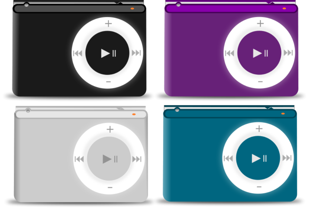 Modern Colorful Music Player Wallpaper - Sleek Minimalist Design