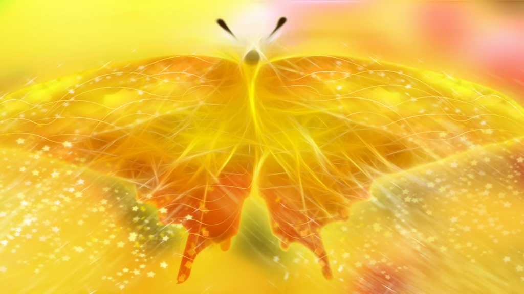 Vibrant Monarch Butterfly on Bright Yellow Flower - Radiant Wallpaper