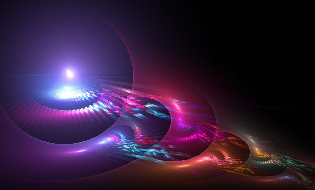 Vibrant Light and Colorful Motion Wallpaper - Dynamic Background 4224x2551