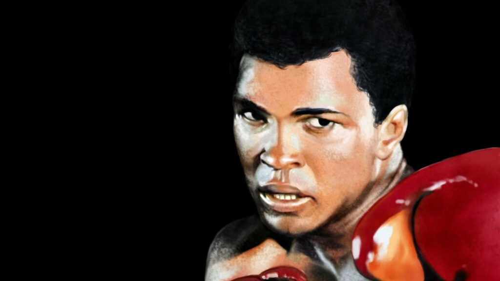 Vibrant Muhammad Ali Wallpaper: Intense Focus & Boxing Legacy