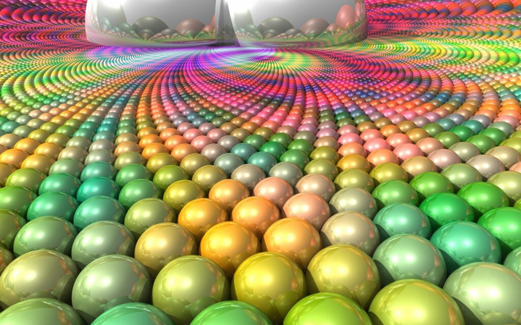 Vibrant Multi-Colored Ball Wallpaper - 1920x1200 Background