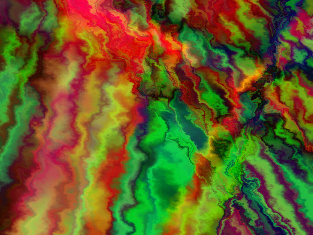 Vibrant Multicolored Abstract Wallpaper - Fluid Paint Textures