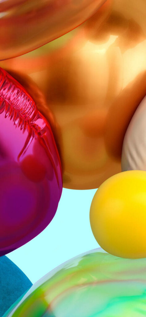 Colorful Balloon Wallpaper for Samsung A71 - Vibrant Light Display