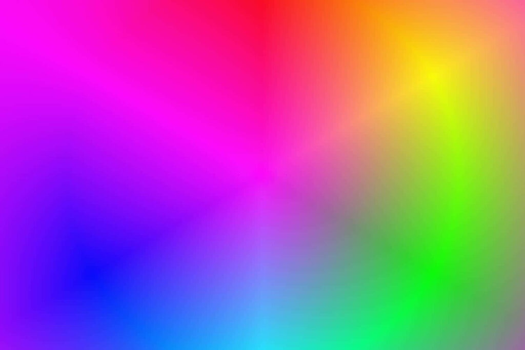 Vibrant Multicolored Gradient Wallpaper Background - Bright Visuals