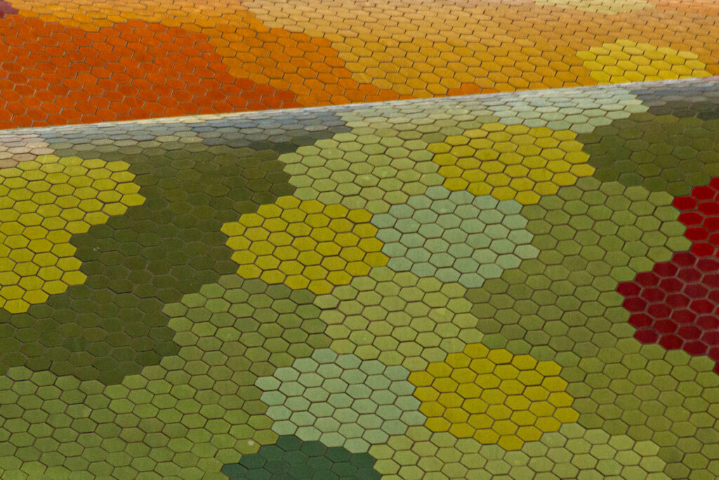 Colorful Hexagon Wallpaper - Modern Geometric Honeycomb Background