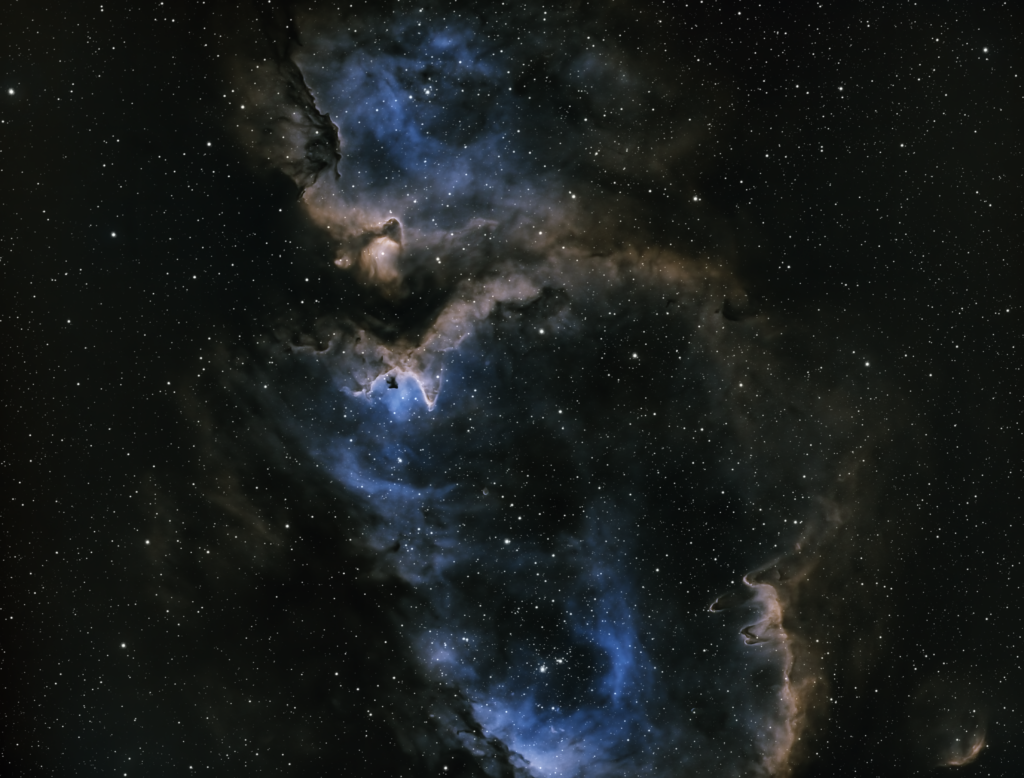 Stunning Deep Space Wallpaper: Vibrant Nebula & Starry Background