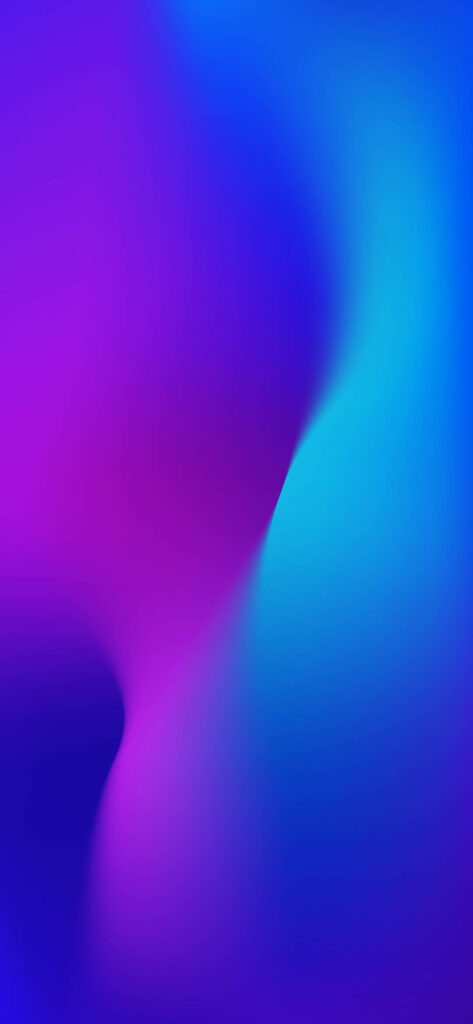 Neon Blue & Purple Abstract Wallpaper for Oppo A5s - Modern Background