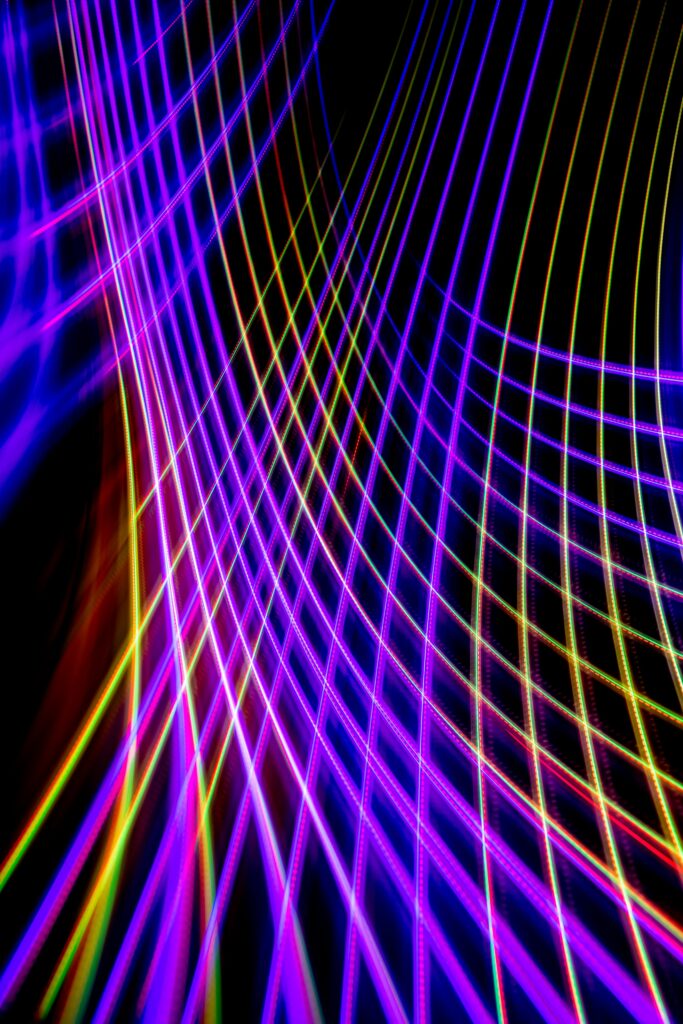 2735x4100 Neon Mesh Wallpaper - Stunning Freezelight Background