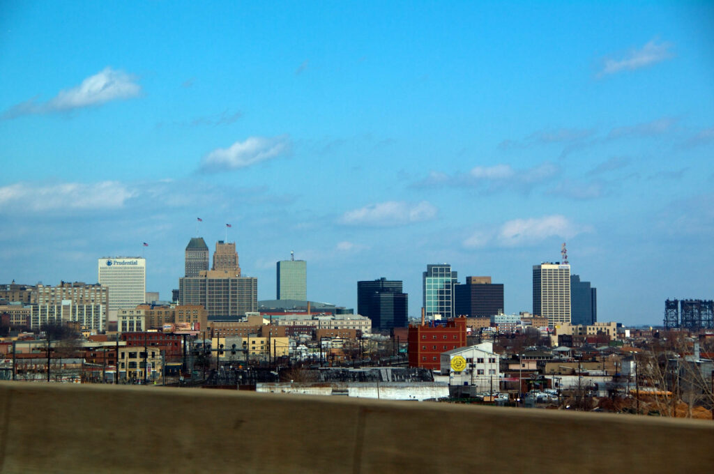 Vibrant Newark Skyline Wallpaper: Modern & Historic Views