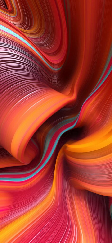 Vibrant Abstract Palette: HD Phone Wallpaper showcasing MIUI 12, Colors, and Redmi Note by Xiaomi