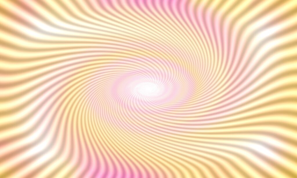 Vibrant Concentric Circle Wallpaper | Energetic Optical Illusion Background