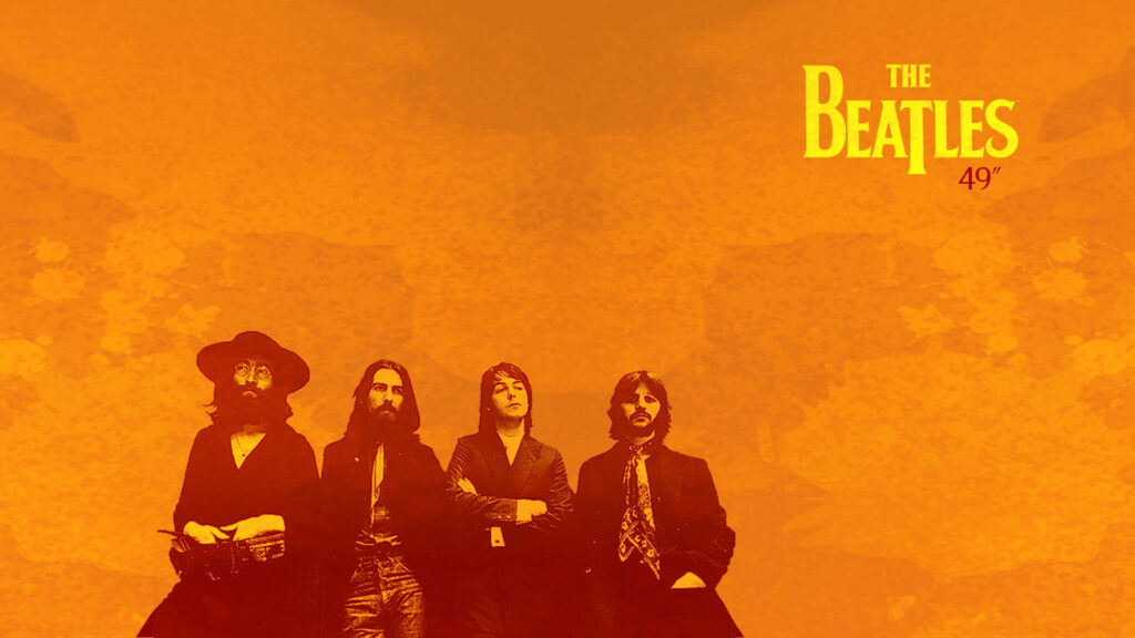 Vibrant Orange Wallpaper: The Beatles Classic Style & Legacy