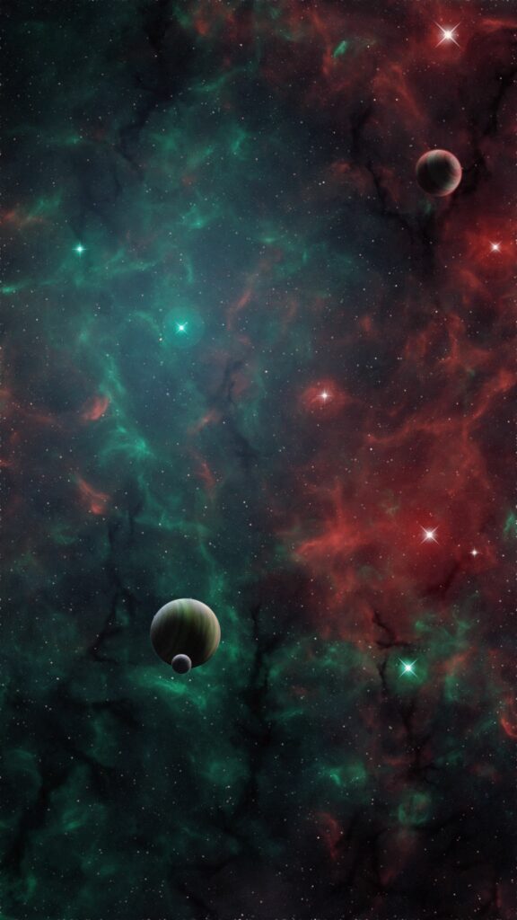 Vibrant Outer Space Wallpaper: Stunning Galaxies & Colorful Nebulas