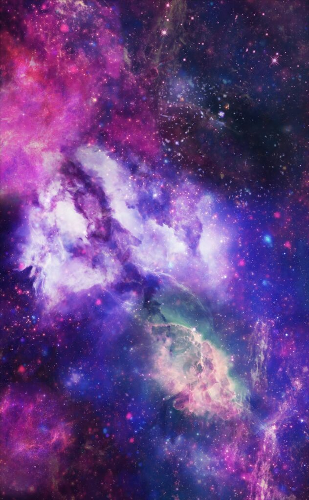Vibrant Outer Space Wallpaper: Mesmerizing Nebula & Star Clusters