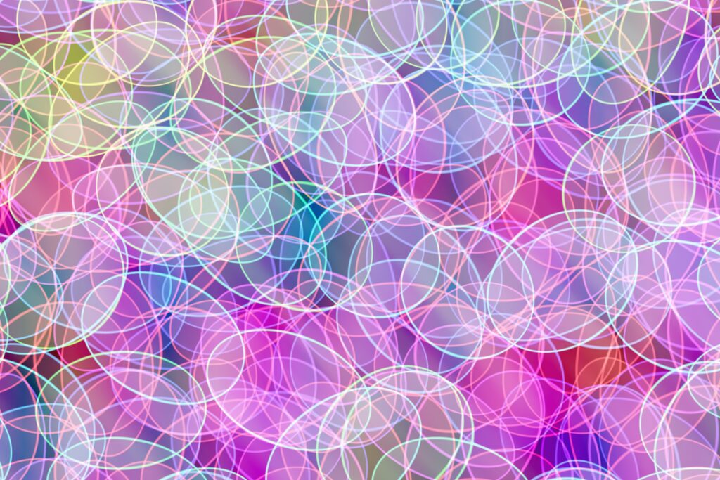Vibrant 3000x2000 Colorful Circle Background Wallpaper