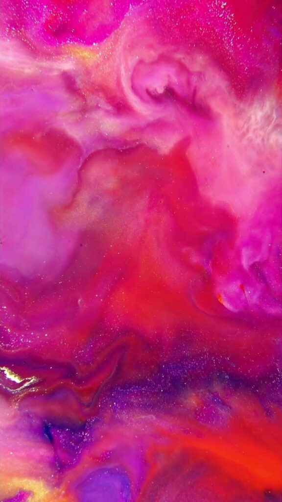 Vibrant Pink 3D Abstract Art: Eye-Catching iPhone Background Wallpaper