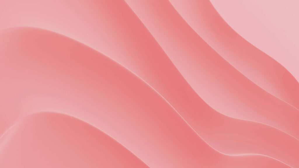 Vibrant Pink Abstract Wavy Wallpaper - Smooth Flowing Design Background