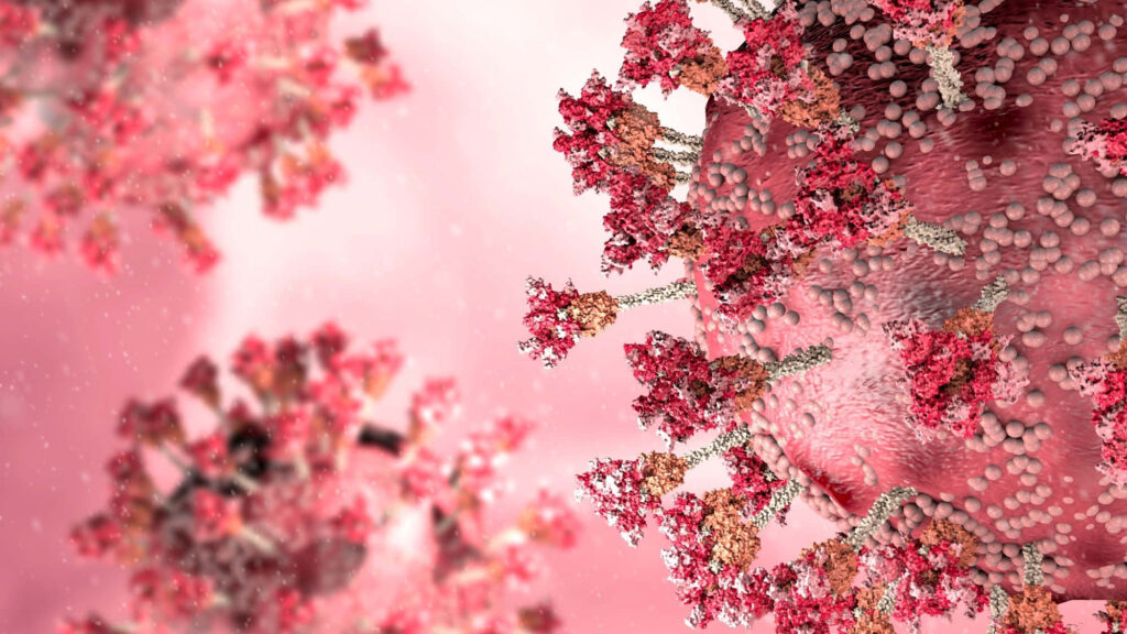 Delicate Pink Crystalline Abstract Wallpaper for Vibrant Aesthetic