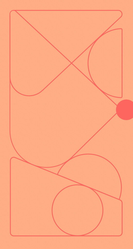 Vibrant Pixel 4A Delight: A Pink Grapefruit Wallpaper for Google's HD Phone