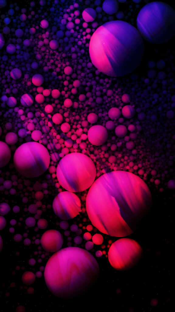 Vibrant Pink & Purple Marble Abstract Wallpaper - Unique Background