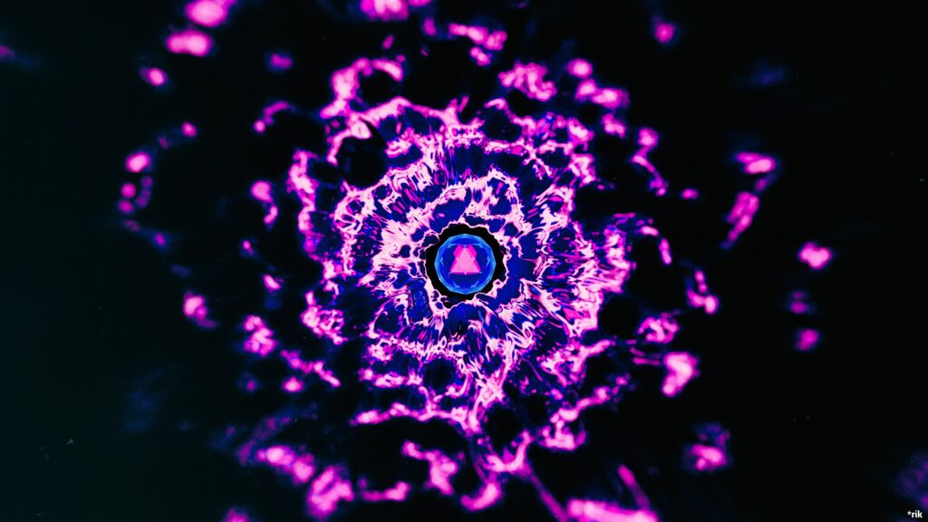 Mesmerizing Pink & Purple Abstract Gem Wallpaper - 5120x2880