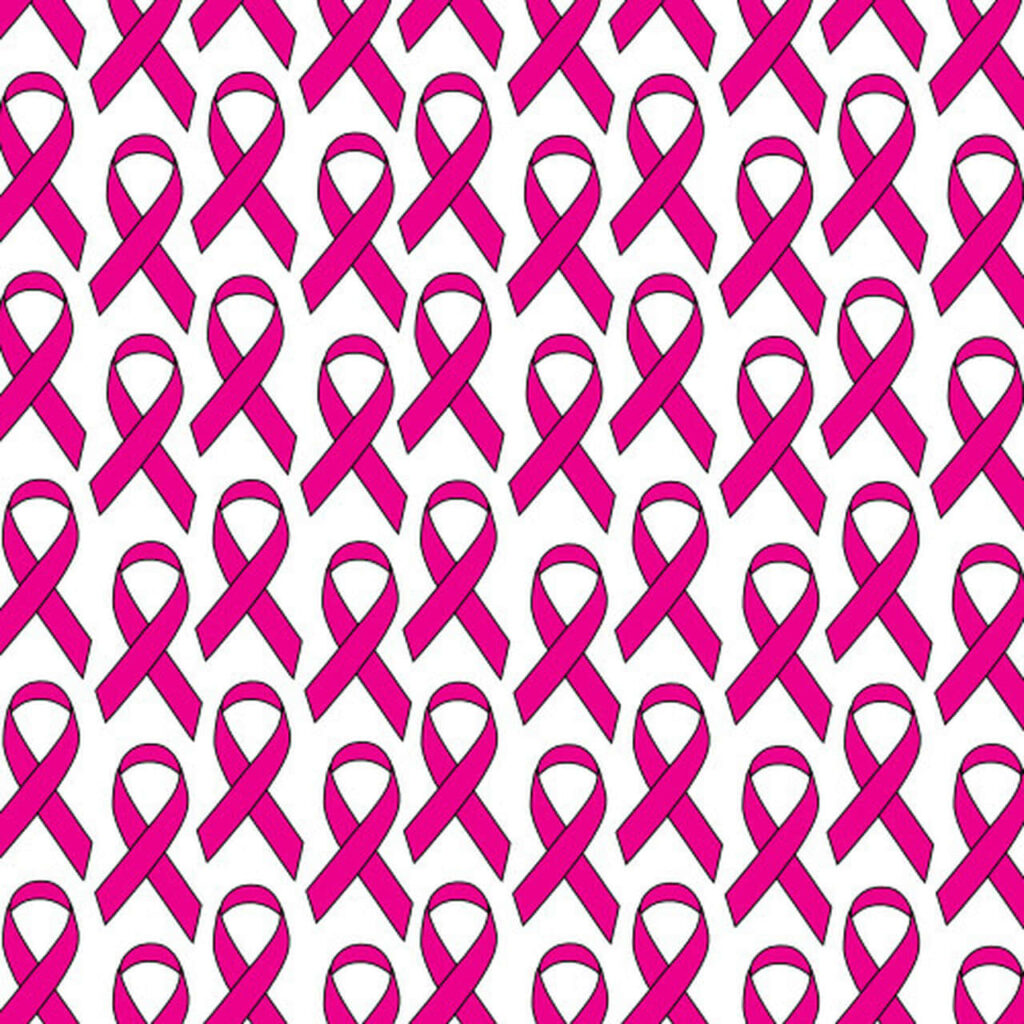 Pink Ribbons Wallpaper: Vibrant Pattern for Awareness & Support