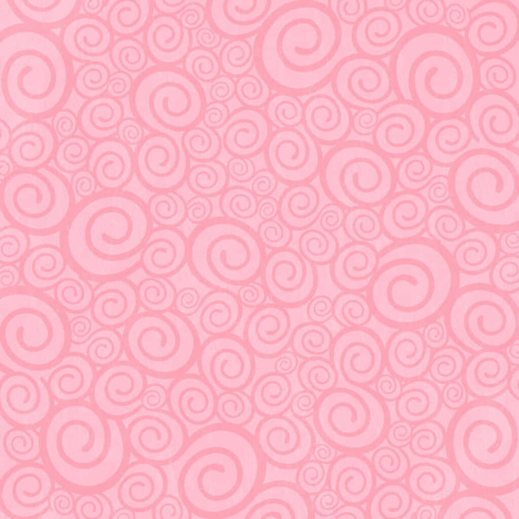 Cheerful Pink Textured Wallpaper with Playful Spiral Pattern