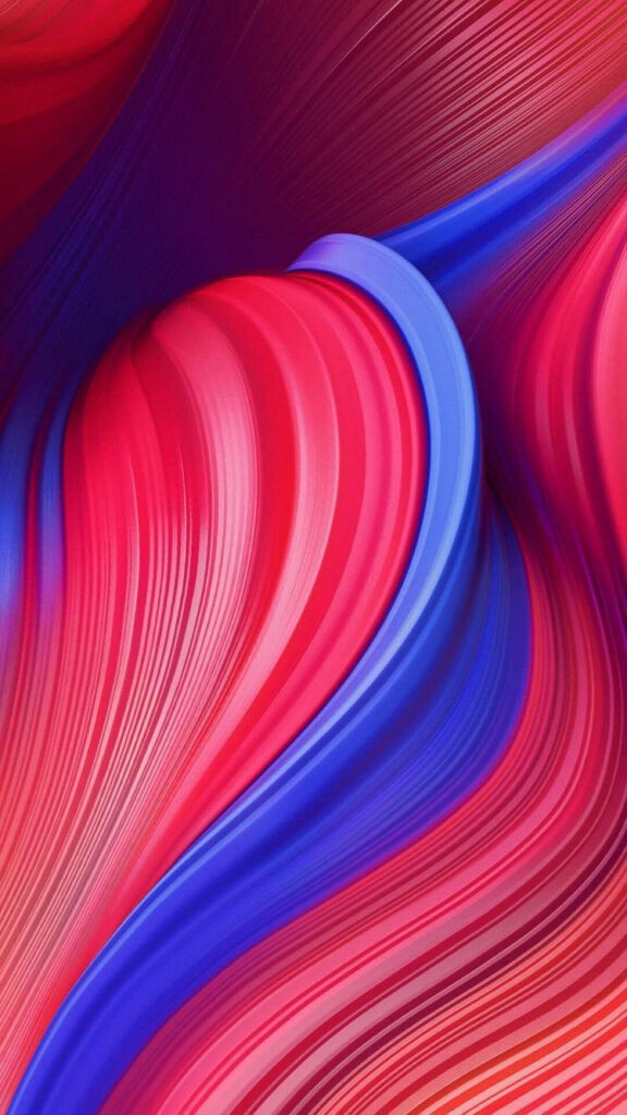 Vibrant Pink & Blue Abstract Wallpaper for Dynamic Screen Background
