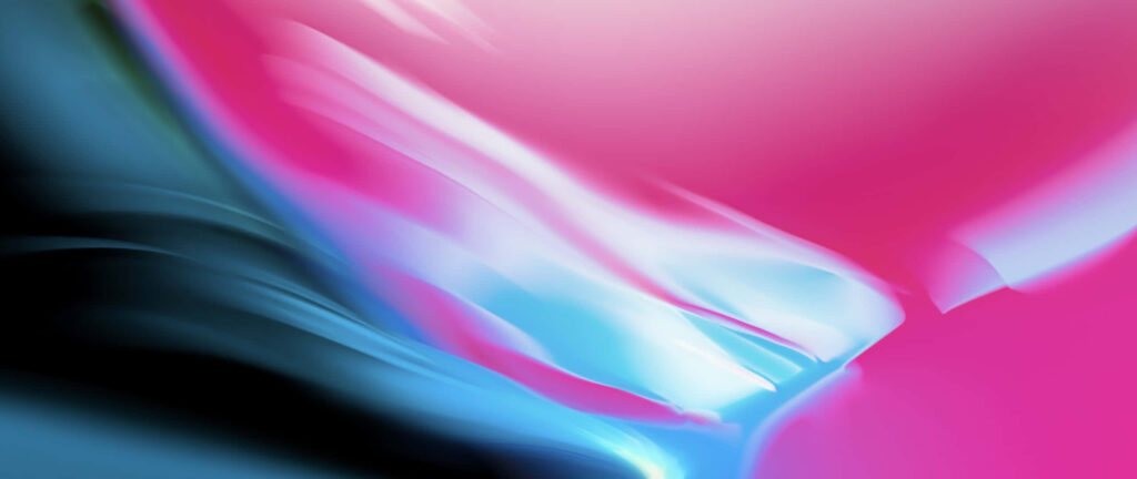 Vibrant Pink & Blue Abstract Wallpaper: Soothing Fluid Background