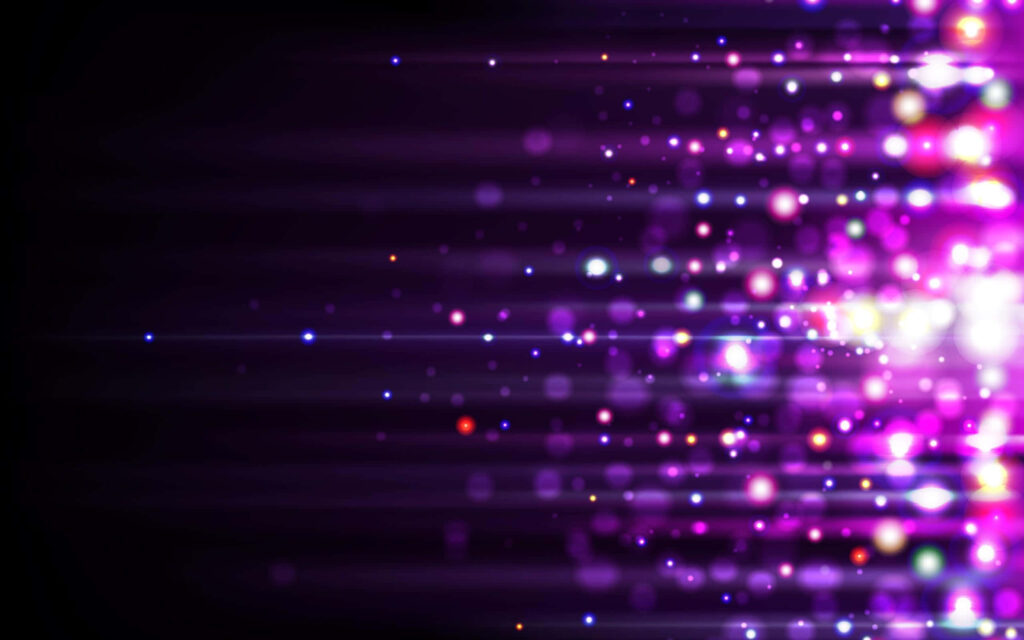 Vibrant Abstract Purple Particle Wallpaper for Bold Aesthetics