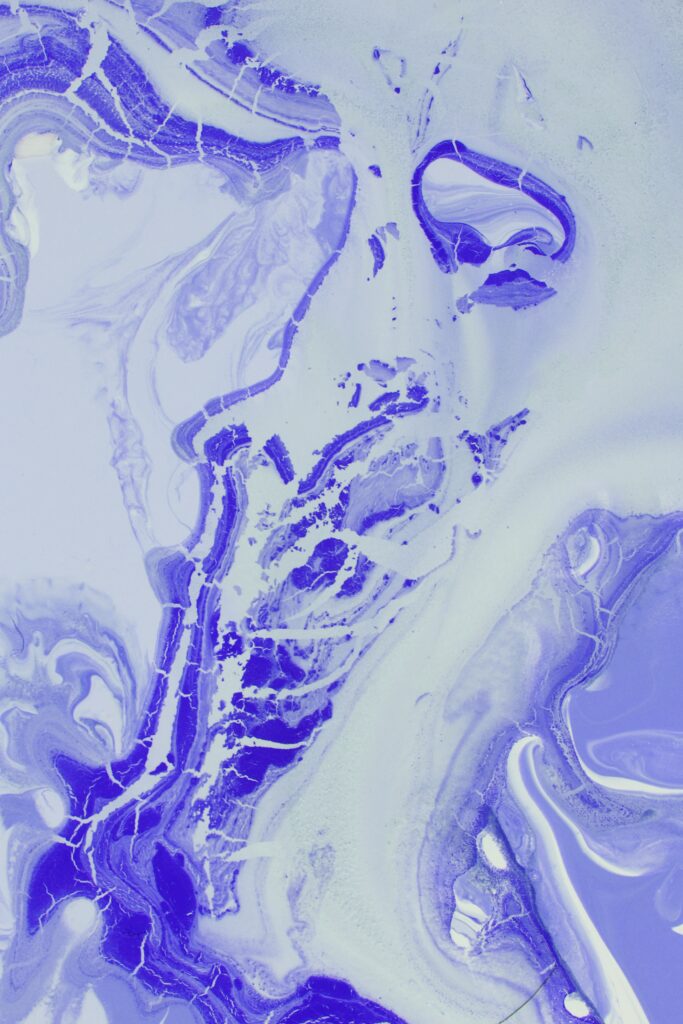 Vibrant Purple Liquid Abstract Wallpaper – Dynamic Fluid Patterns