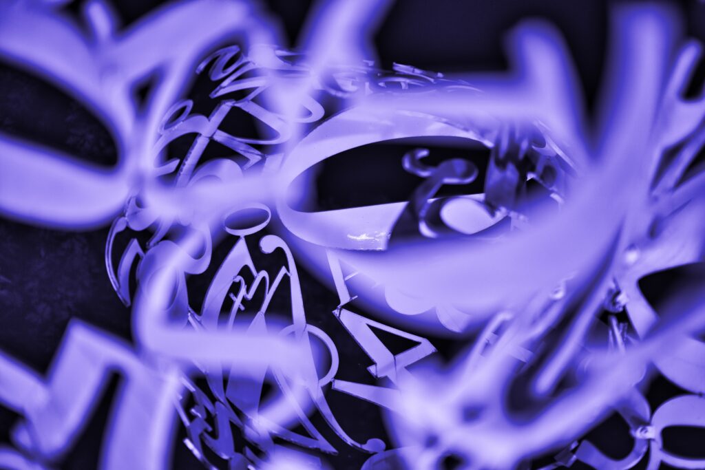 Vibrant Purple Spiral Abstract Wallpaper - Modern Artistic Background