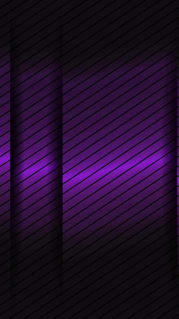 Vibrant Purple Abstract Wallpaper with Sleek Black Lines