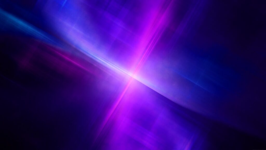 Vibrant Purple and Blue Glowing Lines Wallpaper - Modern Background Art