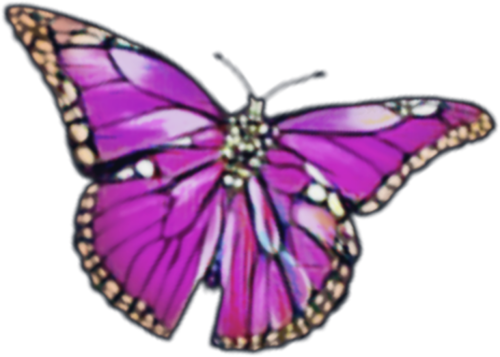 Colorful Purple Butterfly Illustration for Stunning Wallpaper Background