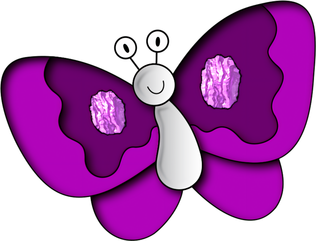 Whimsical Purple Butterfly Wallpaper - Cute & Vibrant Background