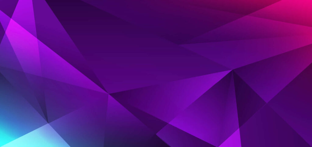 Vibrant Purple Geometric Wallpaper: Dynamic Blue & Pink Gradients