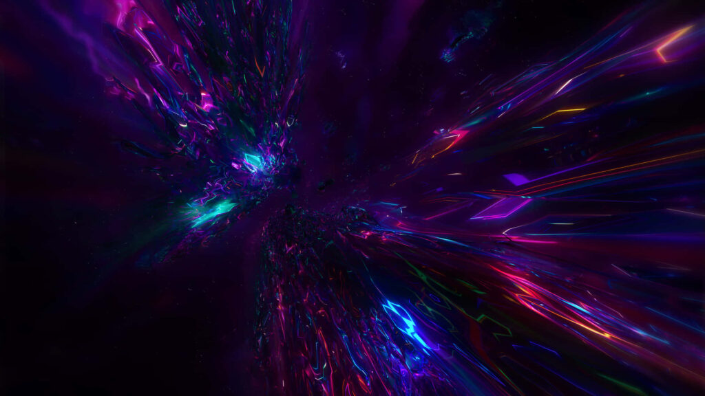 Vibrant Purple Motion Blur Wallpaper - Futuristic Abstract Background