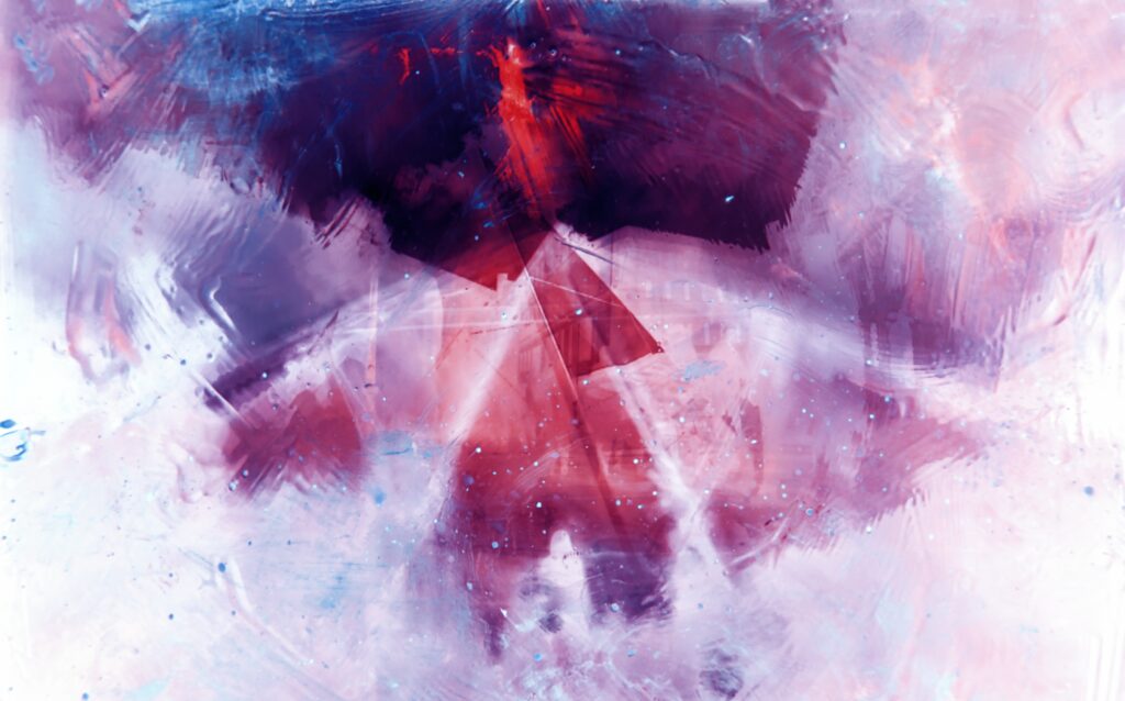 Vibrant Abstract Purple and Pink Wallpaper with Dynamic Textures