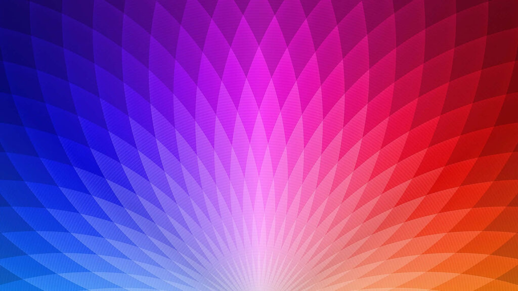 Vibrant Radial Gradient Wallpaper: Dynamic Abstract Color Spectrum