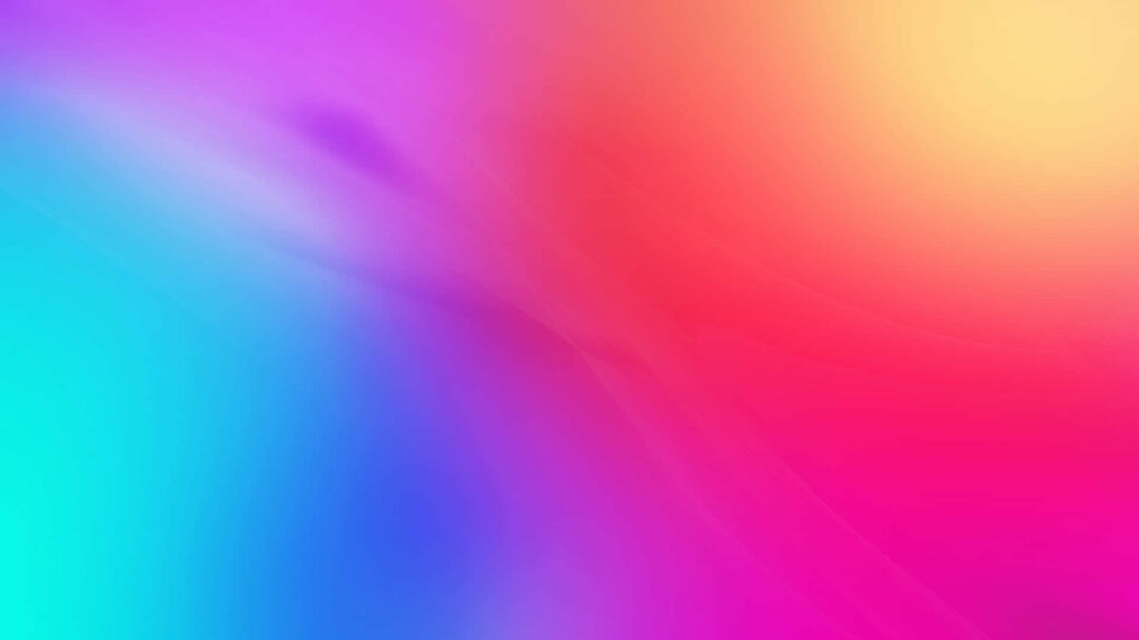 Vibrant Rainbow Abstract Wallpaper Background - Colorful Gradient Design