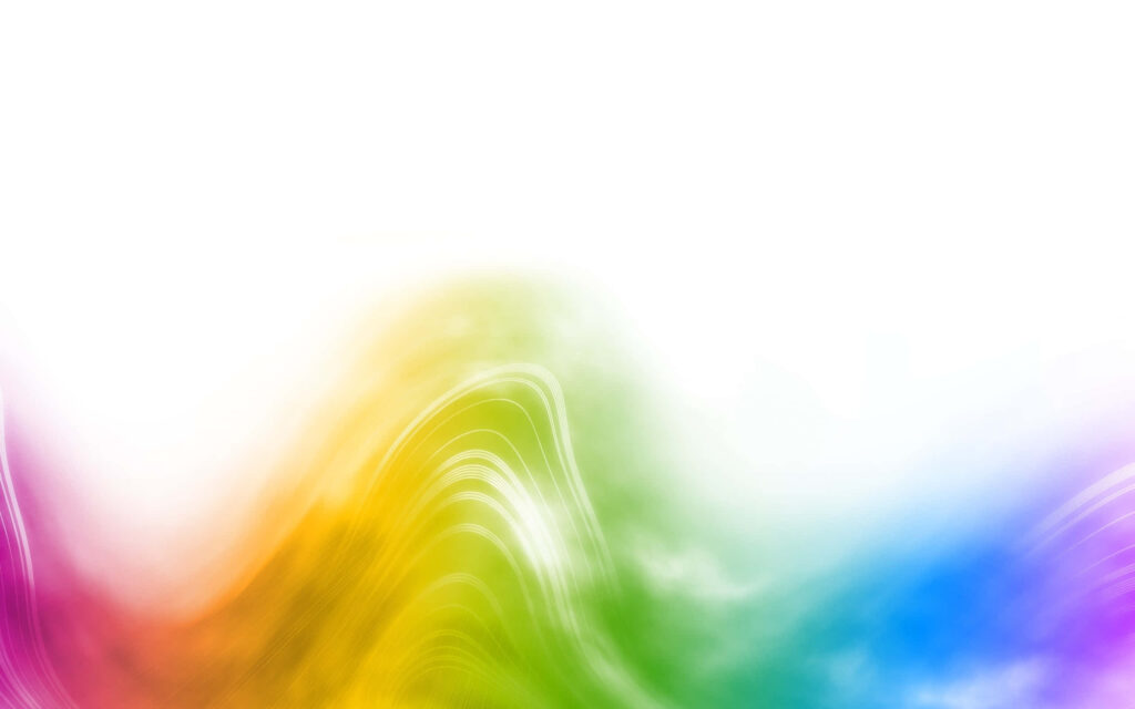 Vibrant Abstract Rainbow Background with Dynamic Fluid Motion Wallpaper