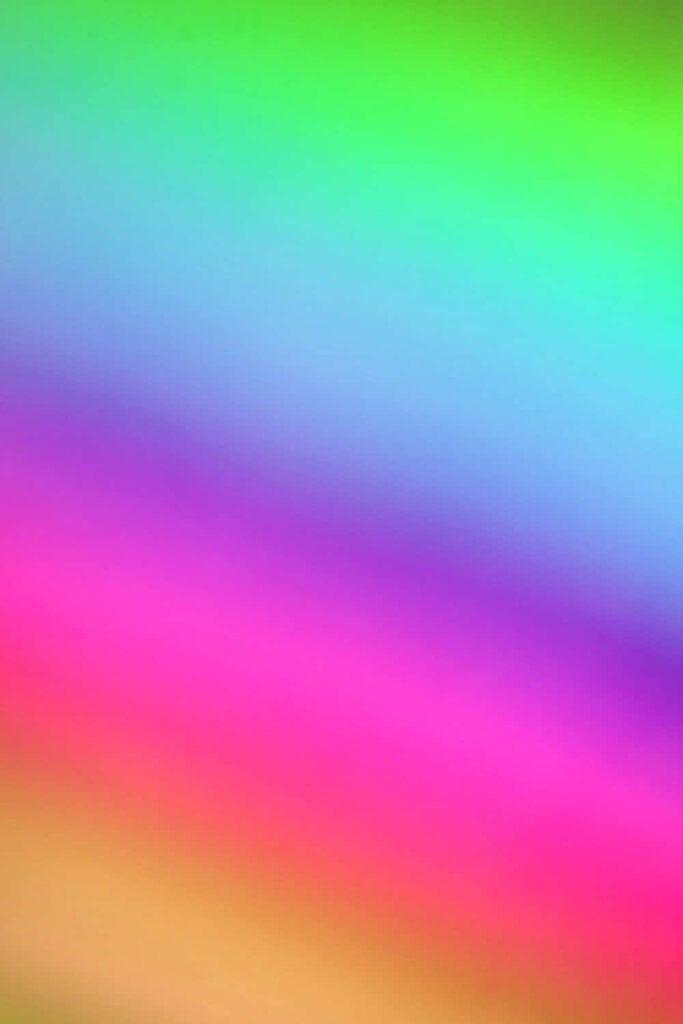 Vibrant Rainbow Blurred Wallpaper - Colorful Gradient Background