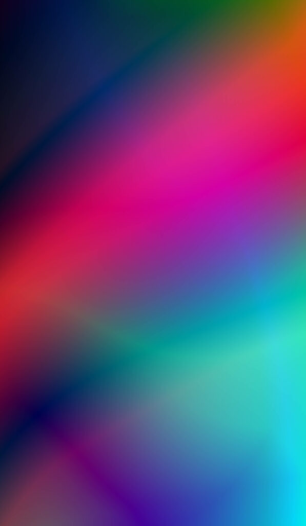 Vibrant Rainbow Gradient Mobile Wallpaper - Dreamy Fantasy Aesthetic